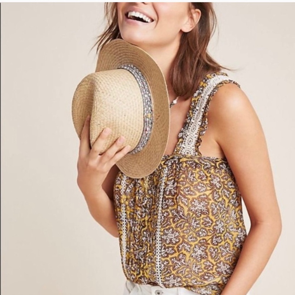 Anthropologie Bardot Floral Blouse-NWT Size 8